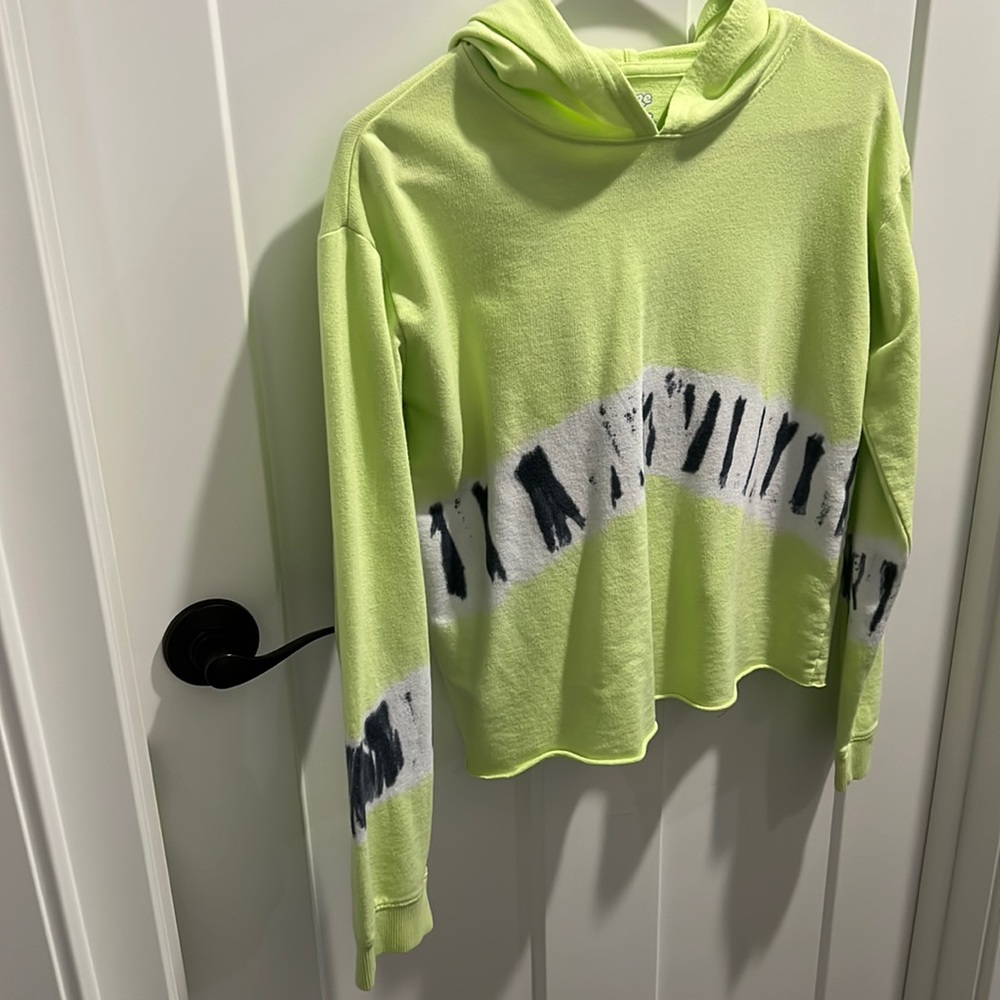 Youth neon green hoodie